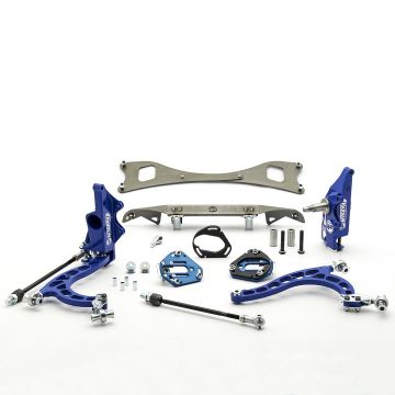 Wisefab Nissan S13 Steering Lock Drift Angle Kit With Rack Relocation - 4 stud models